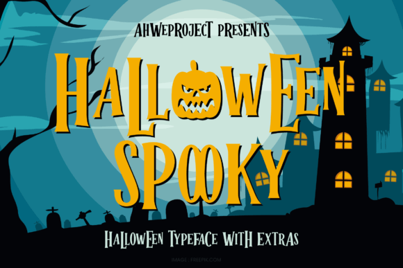 Halloween Spooky Serif Font By ahweproject