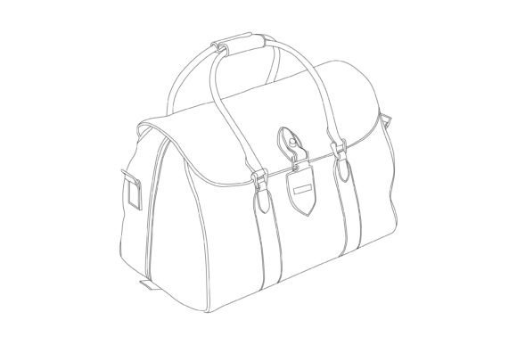 Travel Men's Leather Duffel Bags Graphic Illustrations By md.shahalamxy