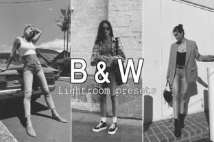 7 B & W Mobile Lightroom Presets Graphic Actions & Presets By Presets by Yevhen 1