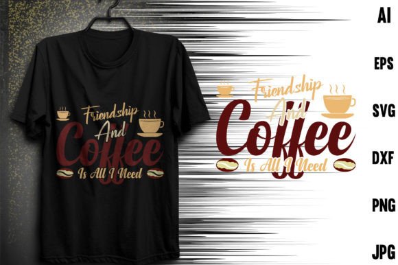 Coffee T-shirt Design Graphic T-shirt Designs By Design art