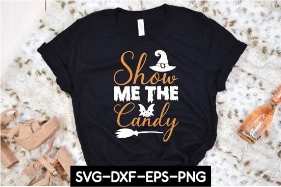 Show Me the Candy Graphic Print Templates By MockupStory