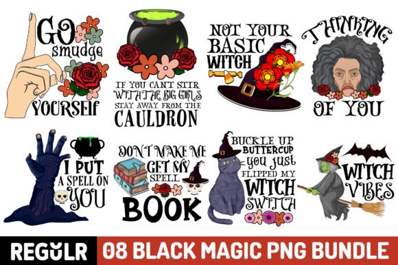 Black Magic Sublimation Bundle Graphic Crafts By Regulrcrative