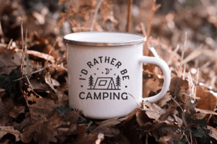Camping SVG Bundle Graphic Crafts By Lazy Cat 13