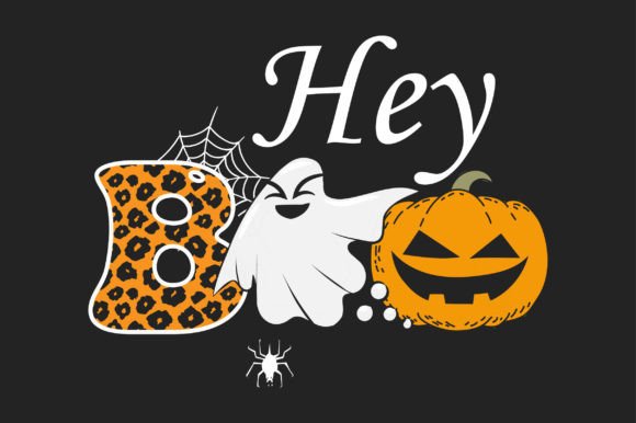 Halloween Boo Pumpkins SVG T-shirt Gráfico Diseños de Camisetas Por Best Sublimation T-shirt