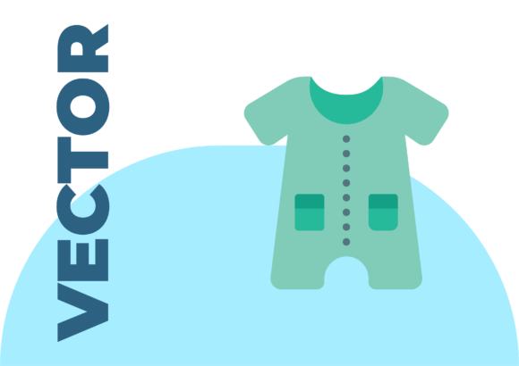 Baby Shower Outfit Gráfico Ilustraciones Imprimibles Por Robot Creative