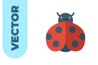 Cute Insects Ladybird Grafik Druckbare Illustrationen Von Robot Creative