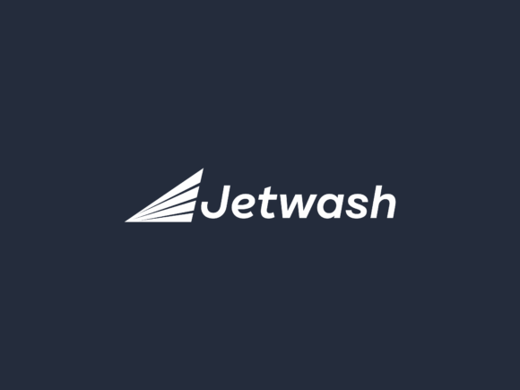 Washing Logo with Speed Icon Jet Vector Gráfico Logos Por Bayu_PJ