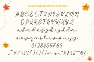 Hello Fall Duo Display Font By Hoperative Design 7