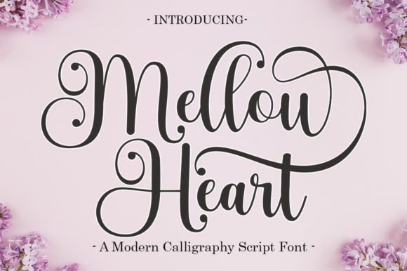 Mellow Heart Script & Handwritten Font By Romie Creative