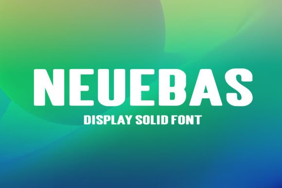 Neubas Display Font By gatype