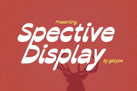 Spective Display Font By gatype