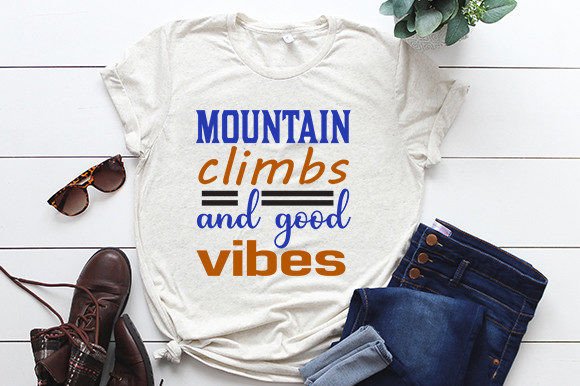 Adventure Svg Design, Mountain Climbs Graphic Print Templates By Design Station