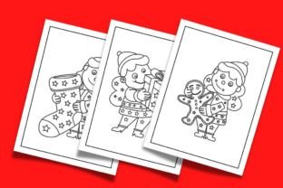 Christmas Star Coloring Pages for Kids Graphic Coloring Pages & Books Kids By Pixel Creation 3