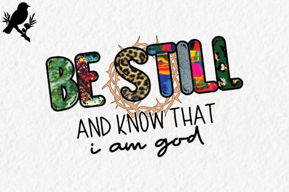 Be Still and Know That I Am God Gráfico Manualidades Por AspireFhd