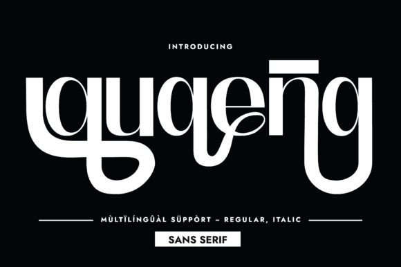 Quaena Sans Serif Font By Minimalistartstudio