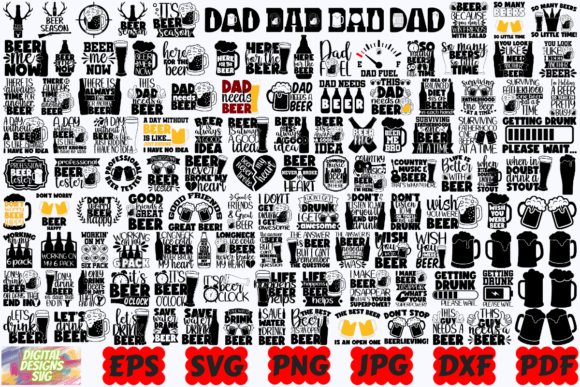 Beer SVG | Beer Dad SVG | Beer Mug SVG Graphic Crafts By DigitalDesignsSVGBundle