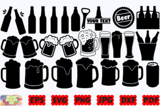 Beer SVG | Beer Dad SVG | Beer Mug SVG Graphic Crafts By DigitalDesignsSVGBundle 10