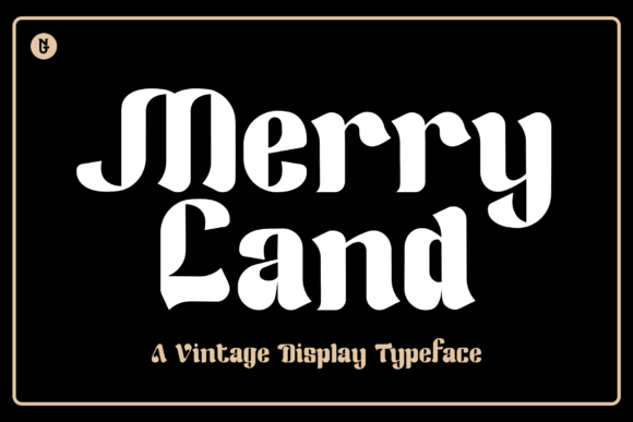 Merry Land Display Font By Nest Studio