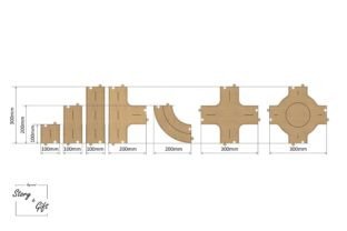 Road Track, Wood Game, Svg Laser Cu File Graphic 3D SVG By engravedstoryandgift 9