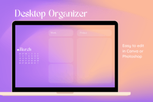 Calendar 2023 Gradient Desktop Organizer Graphic Backgrounds By Conceptty 2