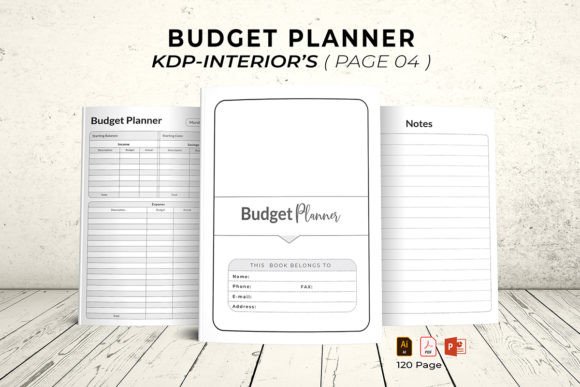 Budget Planner – KDP Interior’s Grafik KDP-Interieurs Von Mazharul