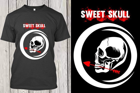 Skull Grafik T-shirt Designs Von Creativity Designer