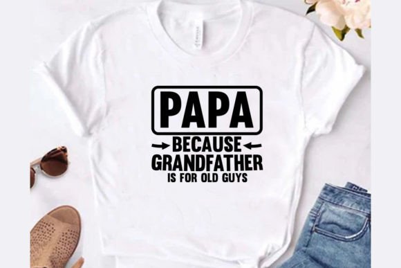 Papa Shirt Graphic T-shirt Designs By Designbd82