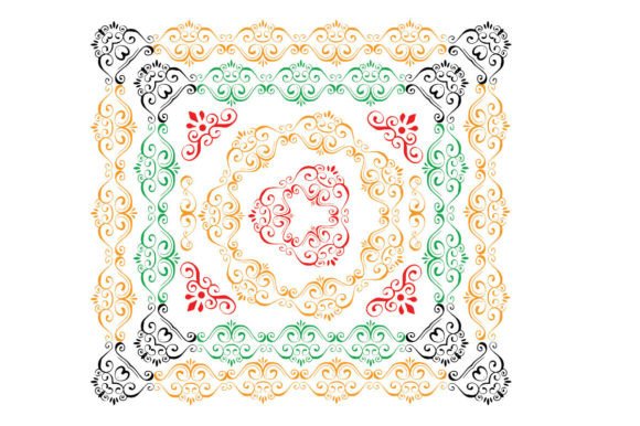 Mandala Ornament Design Graphic Crafts By ATTRACTIVE MERCH MARKET