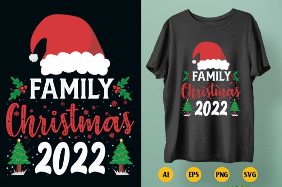 Christmas T-shirt Design 01 Graphic T-shirt Designs By N designer99