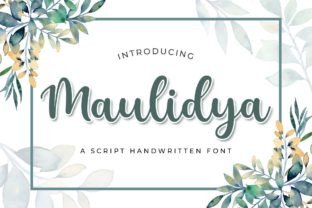 Maulidya Script & Handwritten Font By Doehantz Studio 1