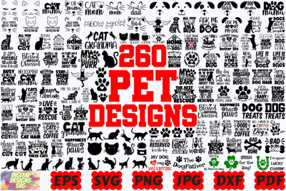 Pet SVG | Cat SVG | Dog SVG | Animal SVG Graphic Crafts By DigitalDesignsSVGBundle