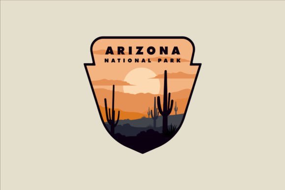 Emblem Vector of Arizona Logo Design Gráfico Logos Por uzumakyfaradita