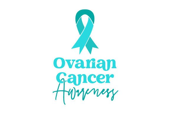 Ovarian Cancer Ribbon Cancer Awareness Craft Cut File By Creative Fabrica Crafts