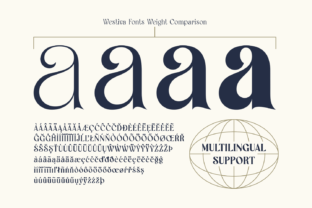 Westiva Serif Font By asenbayu 8