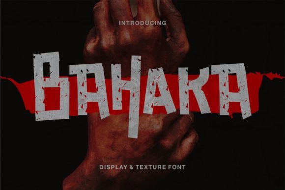Bahaka Display Font By Vunira