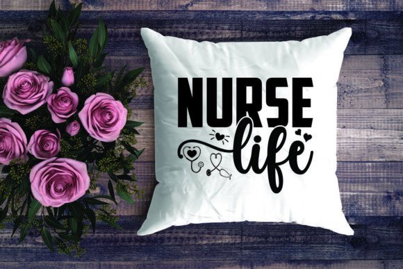Nurse Life Gráfico Manualidades Por Creativelab19