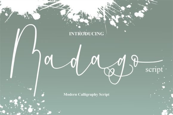 Madago Script & Handwritten Font By Dyamoon Studio