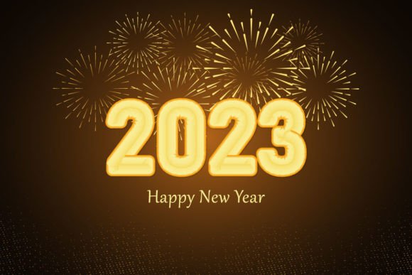 2023 Happy New Year Greeting Card Graphic Graphic Templates By hanifsarker66
