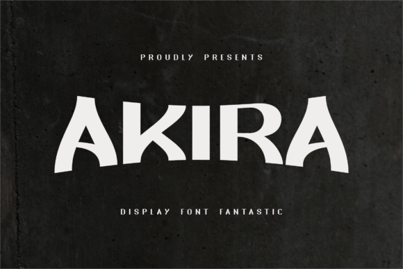 Akira Monoletter Display Font By Monoletter
