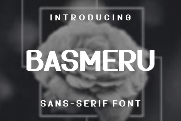 Basmeru Sans Serif Font By lelevien