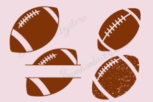 Football Svg, Football Silhouette Graphic Crafts By Bumbimluckystore 2