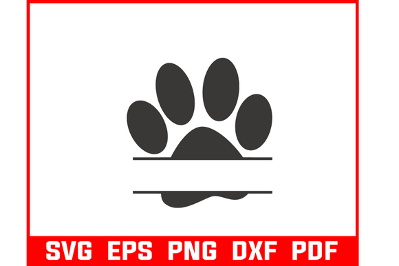 Cat Paw | Dog Paw Svg Bundle | Pet Lover Gráfico Artesanato Por Craft Carnesia