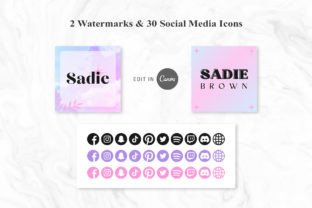 YouTube Branding Kit Editable in Canva Graphic Social Media Templates By OniriqveDesigns 9