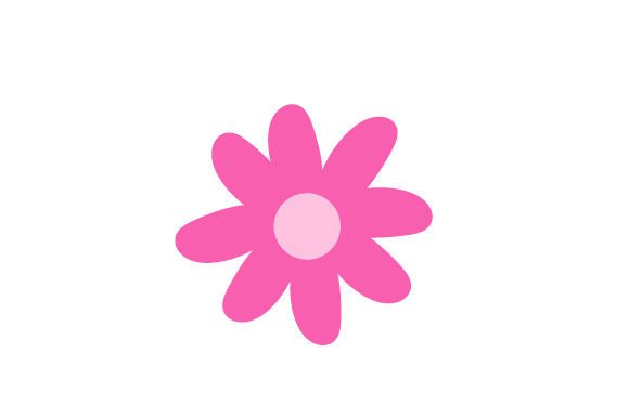 Spring Daisy Icon Printemps Fichier de Découpe pour les Loisirs créatifs Par Creative Fabrica Crafts