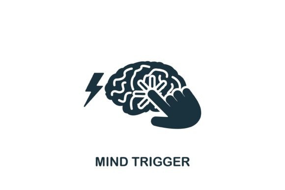 Mind Trigger Icon Gráfico Iconos Por aimagenarium