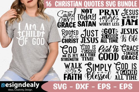Christian Quotes SVG Bundle Graphic Crafts By Buysvgbundles