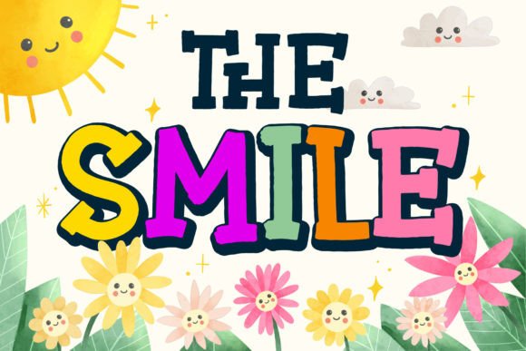 The Smile Font Slab Serif Font Di Fox7