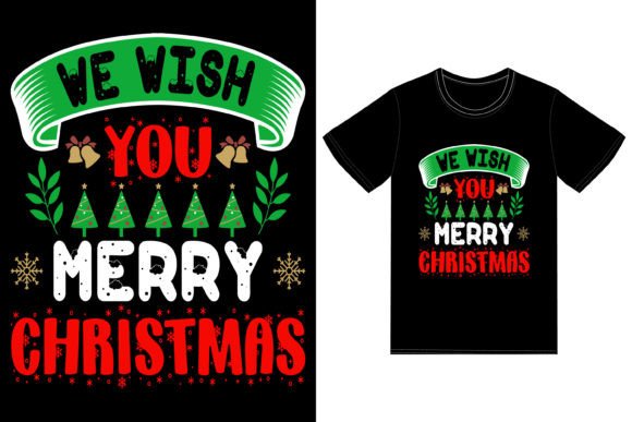 Christmas Day T-Shirt Template Gráfico Plantillas de Impresión Por MarvellTeeZone