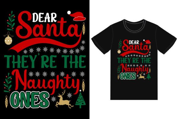 Funny Christmas T Shirt Design Gráfico Plantillas de Impresión Por MarvellTeeZone