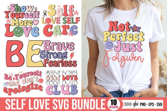 Self Love SVG Design Bundle Illustration Artisanat Par designmaster